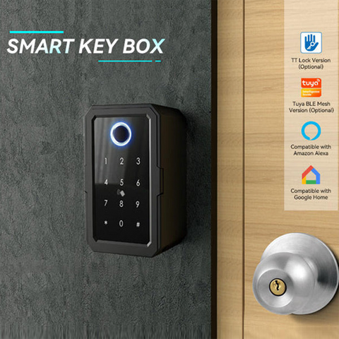 Waterproof Key Safe - Voice Assistant Enabled