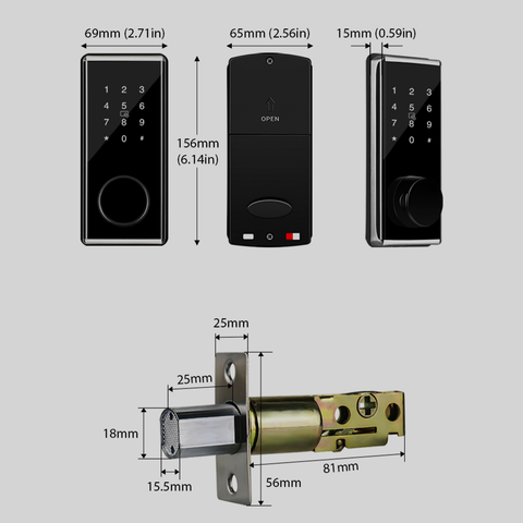 MLX2 Digital lock